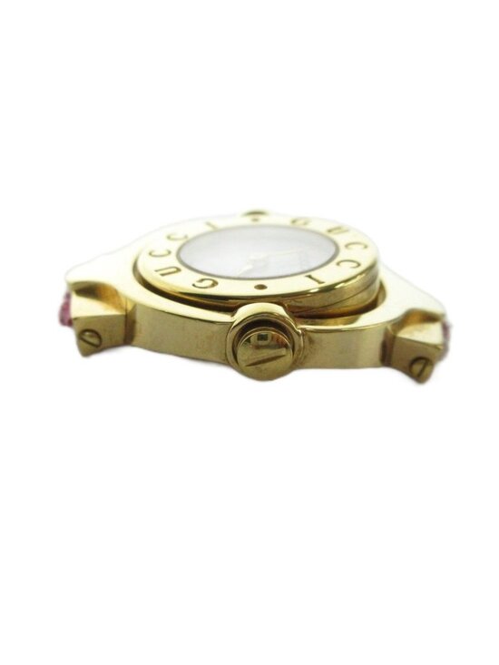 Gucci Watch Turn Face Case Only Quartz White Dial Gold main image 4
